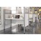 Bestar Bestar Pro-Biz 63W Single Office Cubicle with Gray Tack Board and High Privacy Panels in white 100871DG-17 - alternate 5
